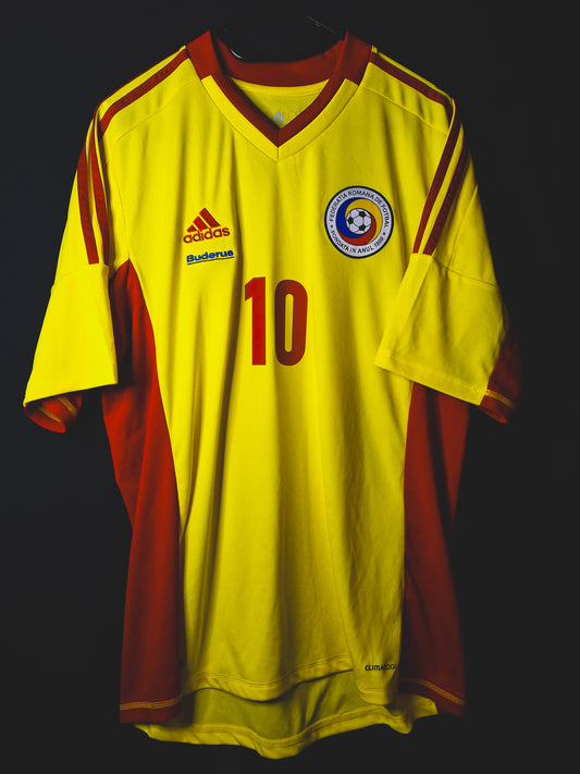 Tricou fotbal România 2012, Mutu 10, L
