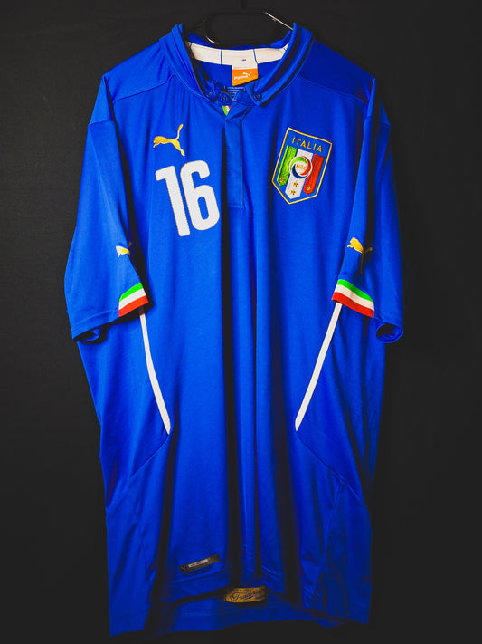 Tricou fotbal Italia 2014, De Rossi 16, XXL