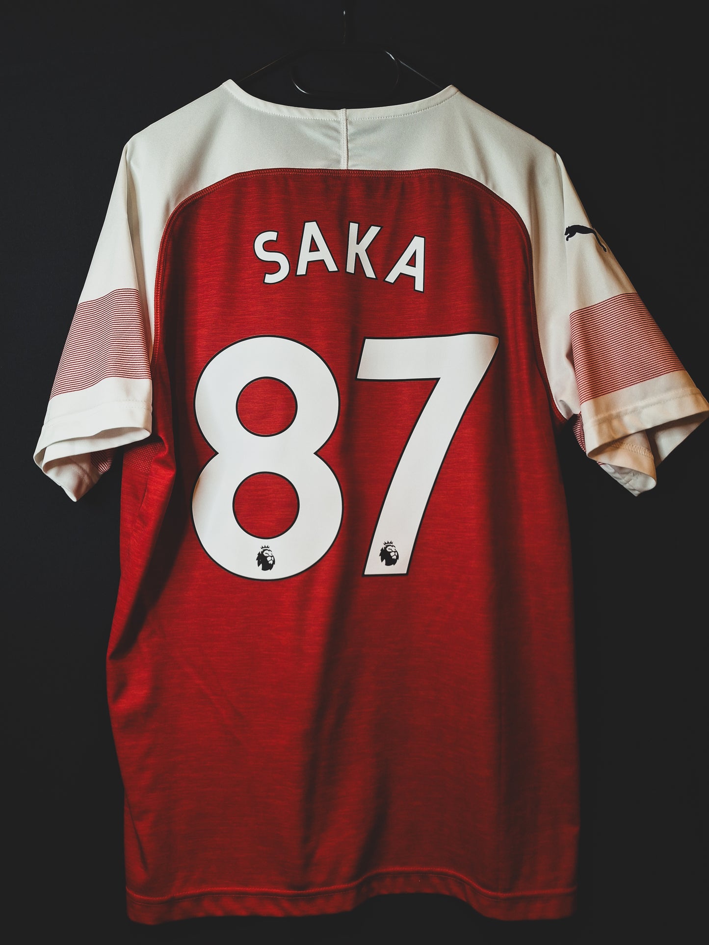 Tricou fotbal Arsenal 2018 2019, Saka 87, L