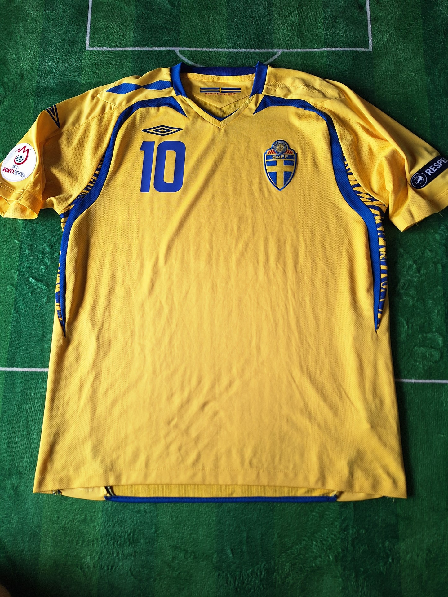 Tricou fotbal Suedia 2008, Ibrahimovic 10, XL