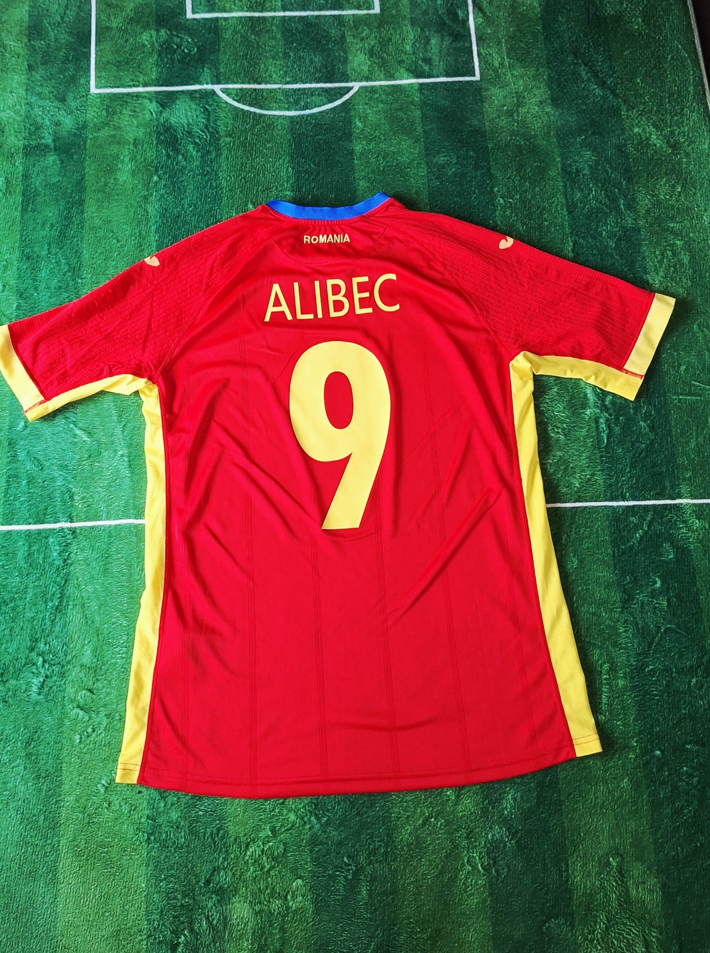 Tricou fotbal România 2016, Alibec 9, XL
