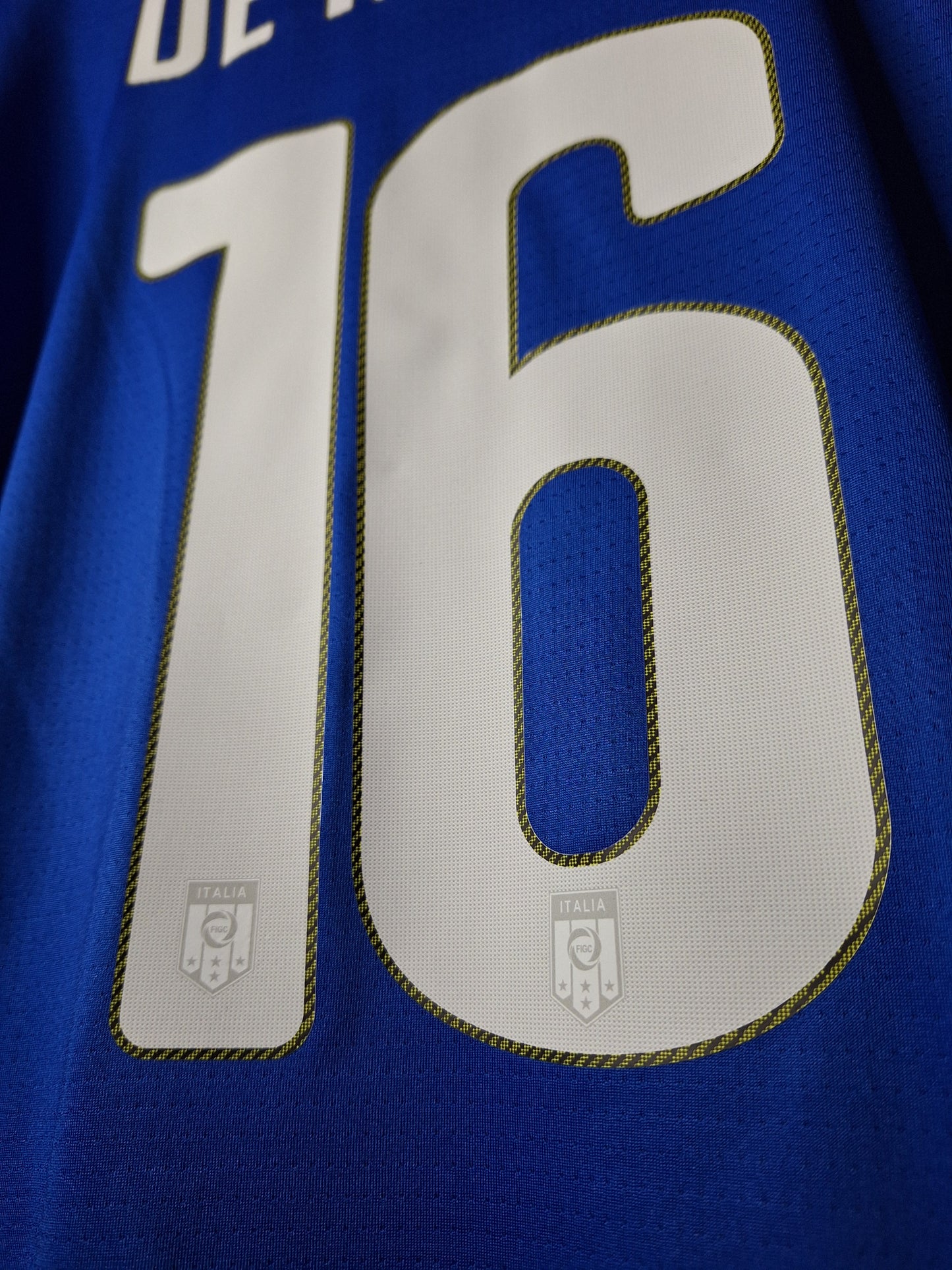 Tricou fotbal Italia 2014, De Rossi 16, XXL