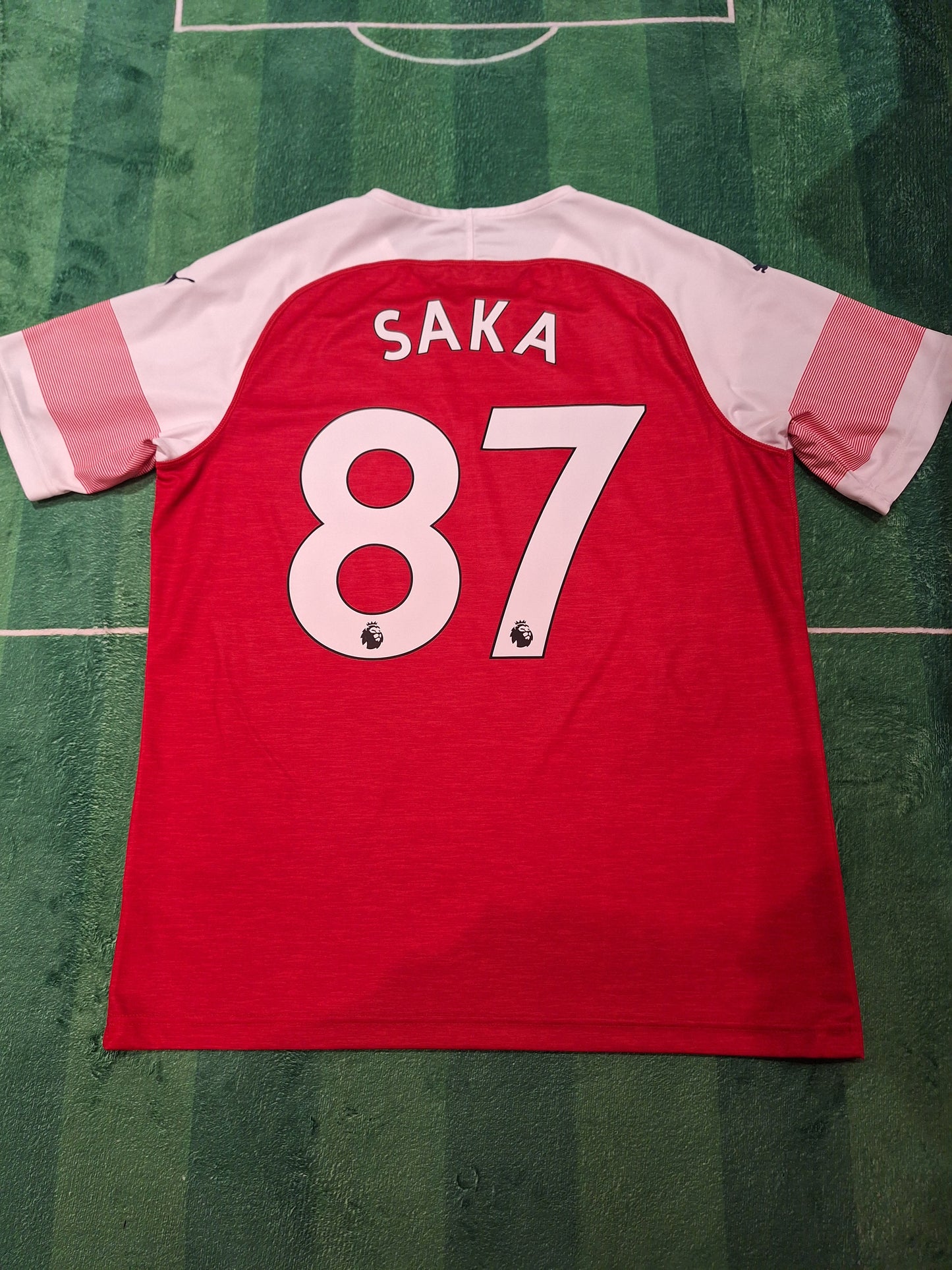 Tricou fotbal Arsenal 2018 2019, Saka 87, L