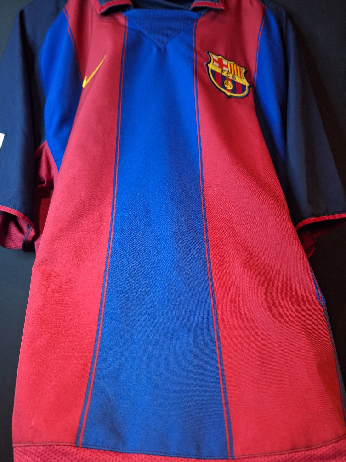 Tricou fotbal Barcelona 2003 2004, Ronaldinho 10, L