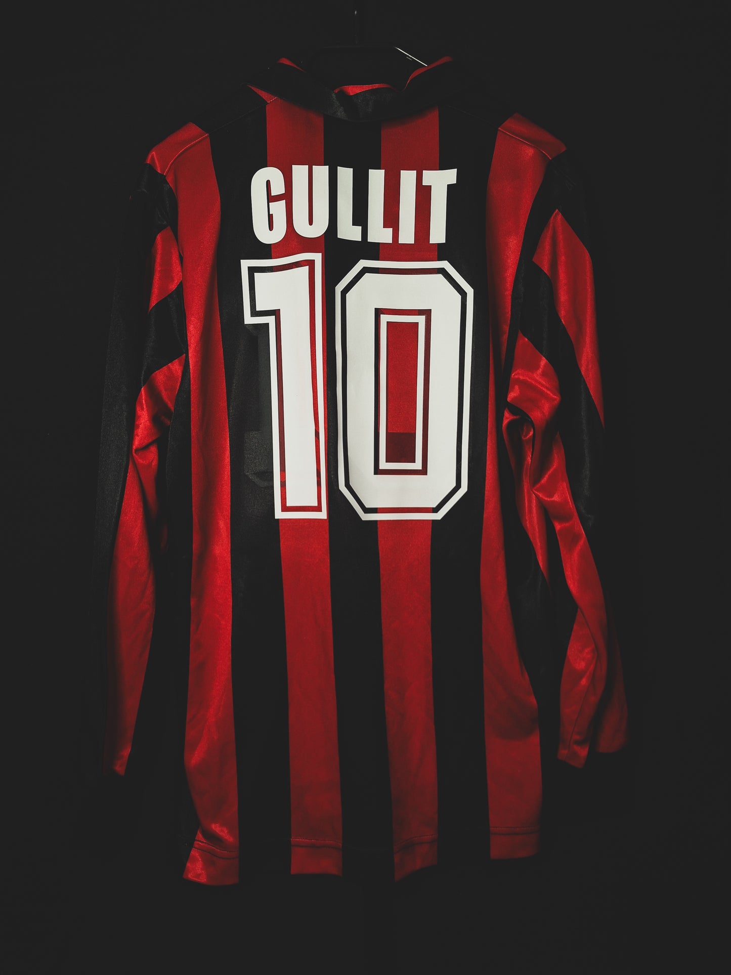 Tricou fotbal AC Milan 1990, Gullit 10, M