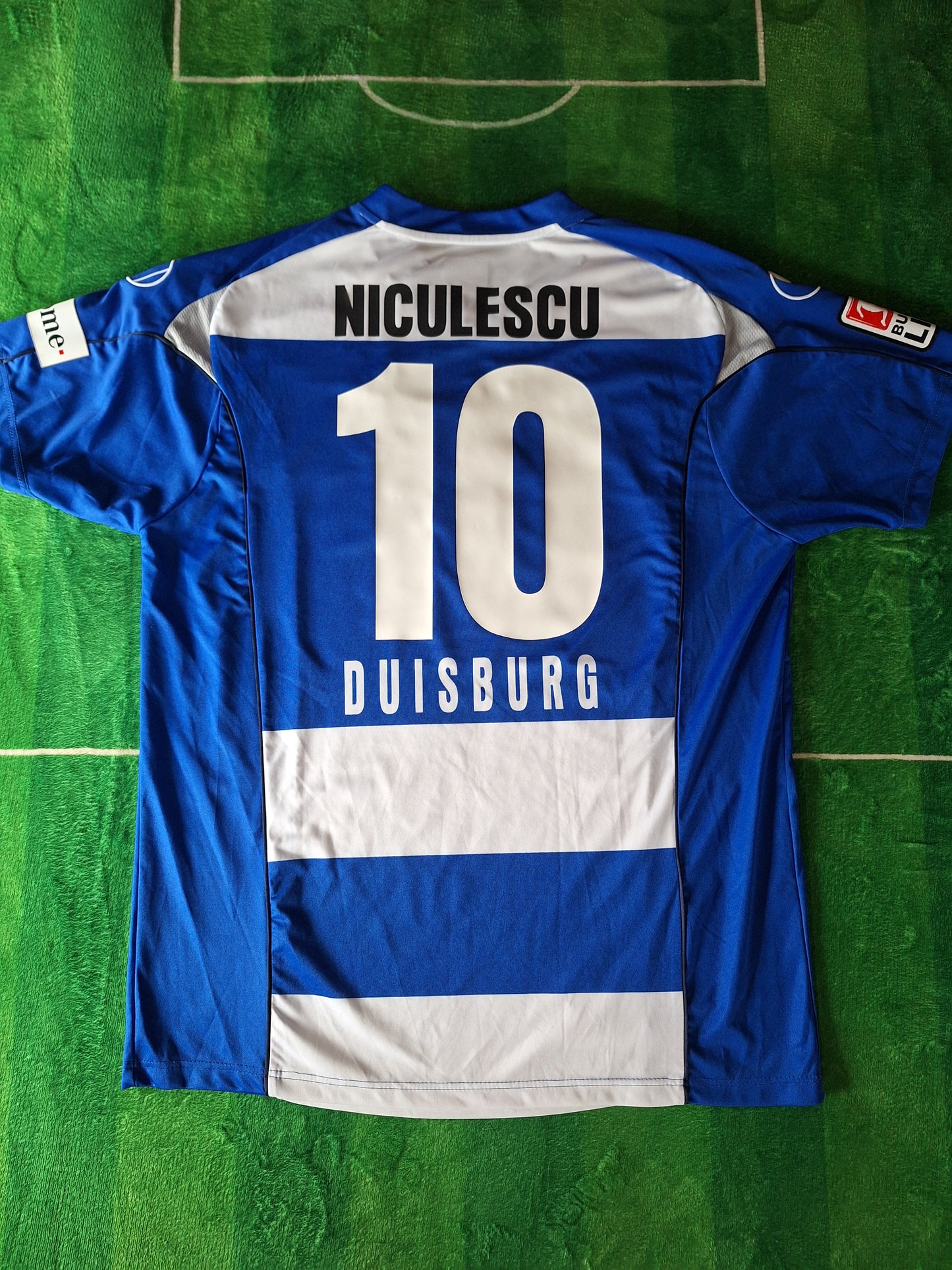 Tricou fotbal Duisburg, Claudiu Niculescu 10, XL