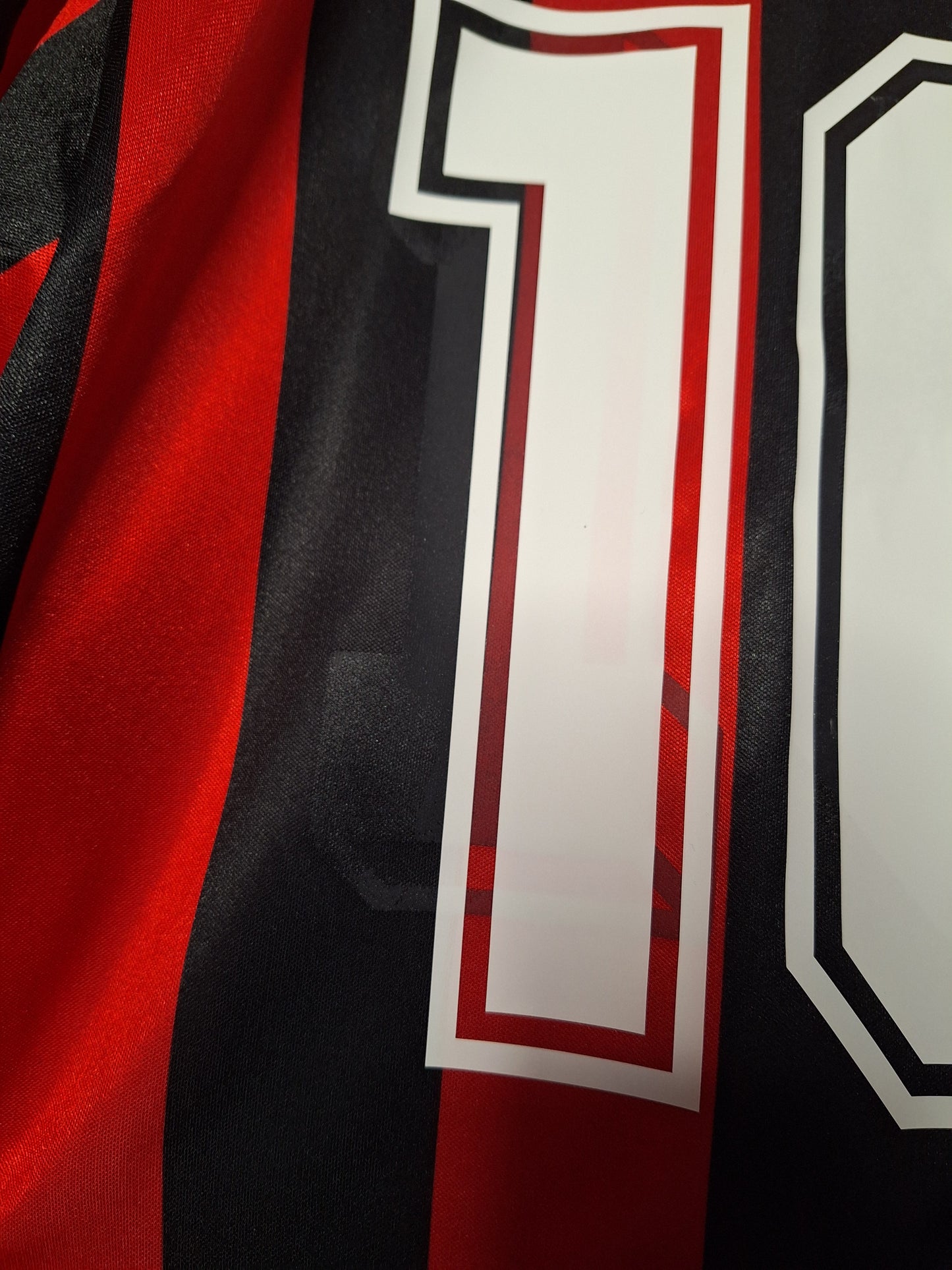 Tricou fotbal AC Milan 1990, Gullit 10, M