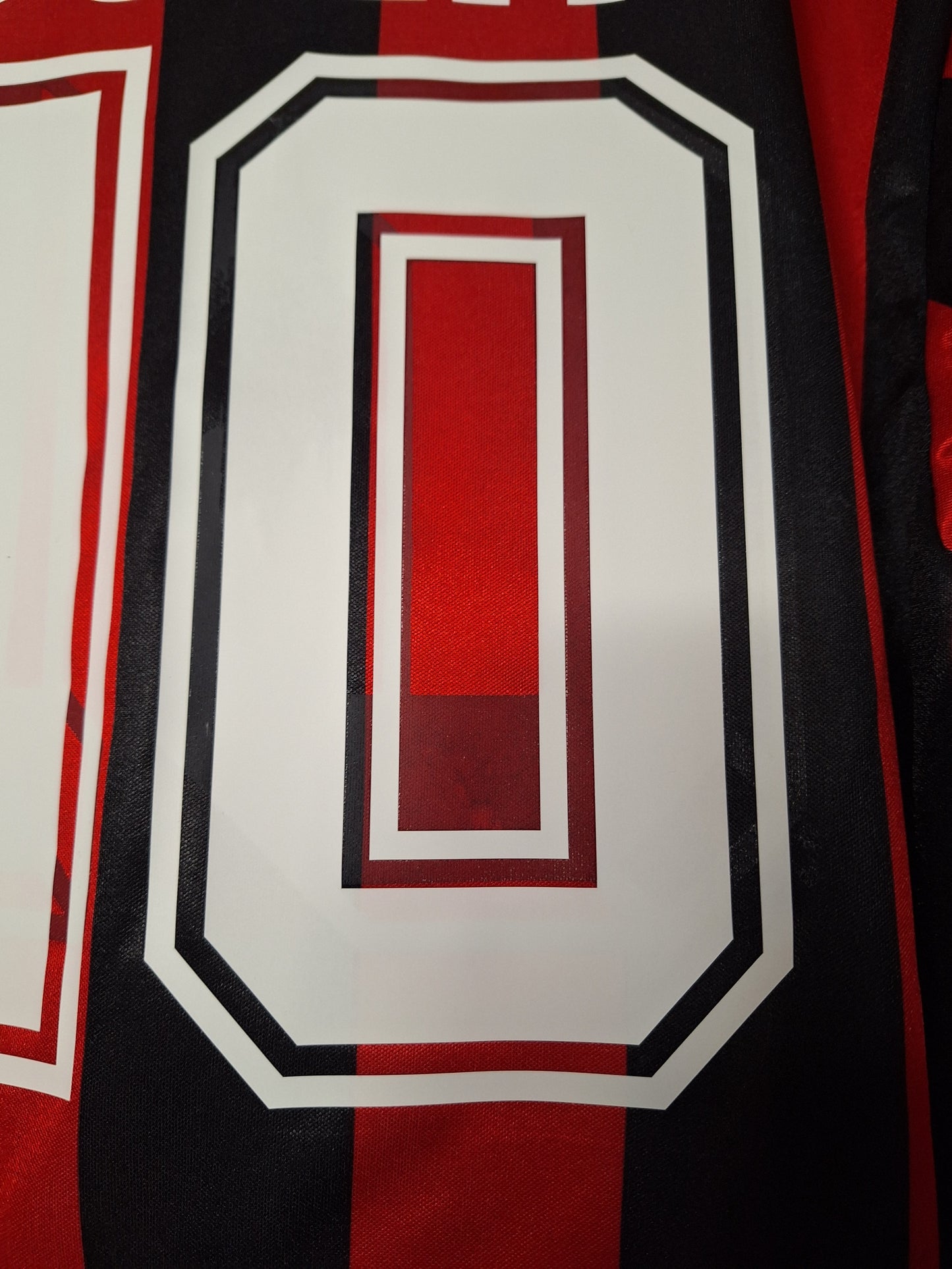 Tricou fotbal AC Milan 1990, Gullit 10, M