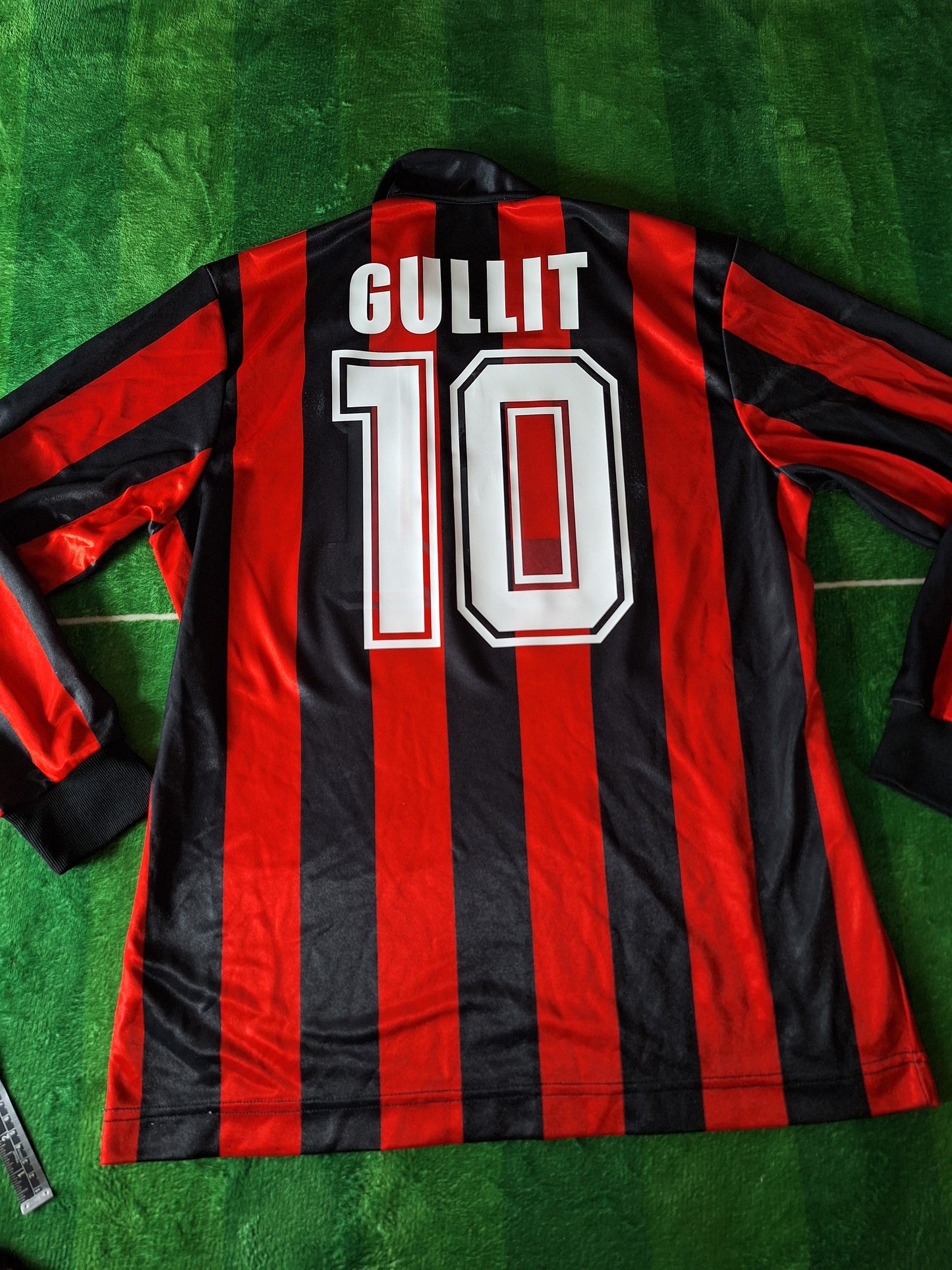 Tricou fotbal AC Milan 1990, Gullit 10, M