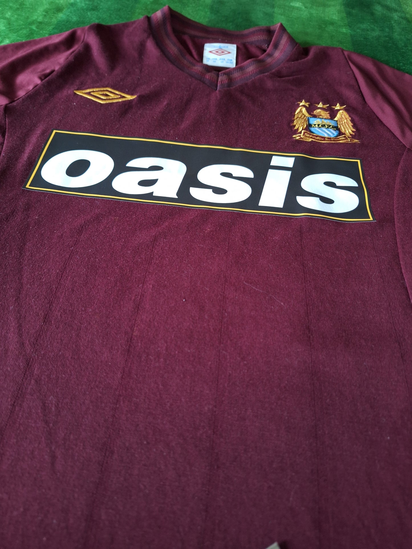 Tricou fotbal Manchester City Oasis 2012-2013, Kun Aguero 16, M