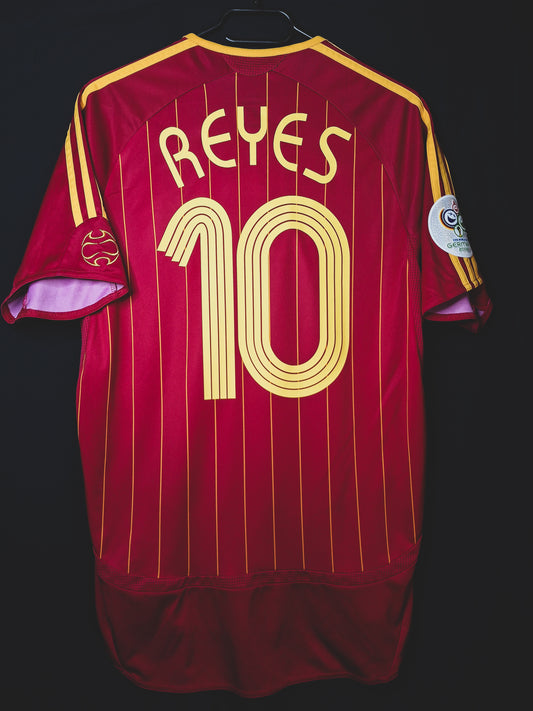 Tricou fotbal Spania 2006, Reyes, S