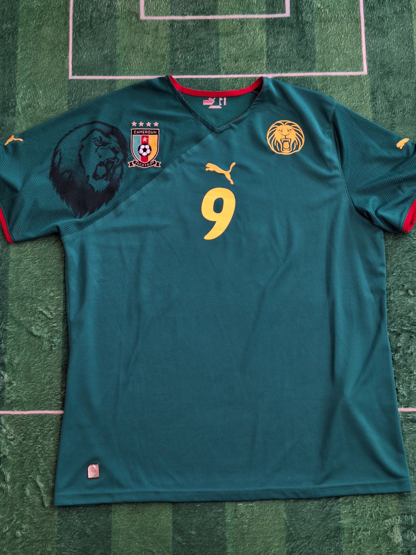 Tricou fotbal Camerun 2010, Eto'o, XL