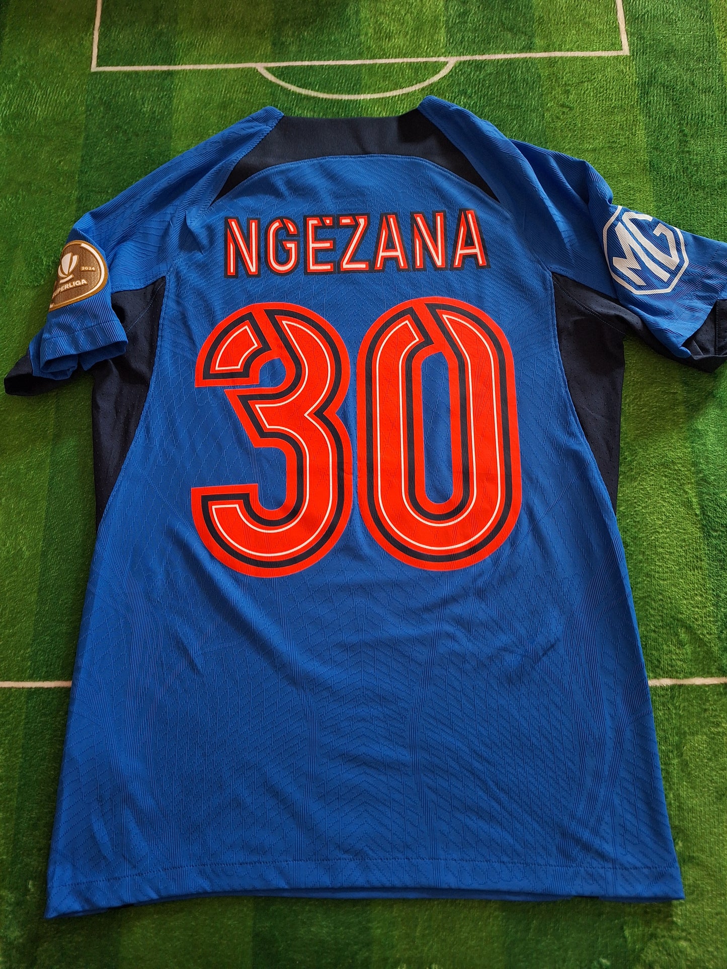 Tricou fotbal de joc FCSB 2024-2025, Ngezana 30, M