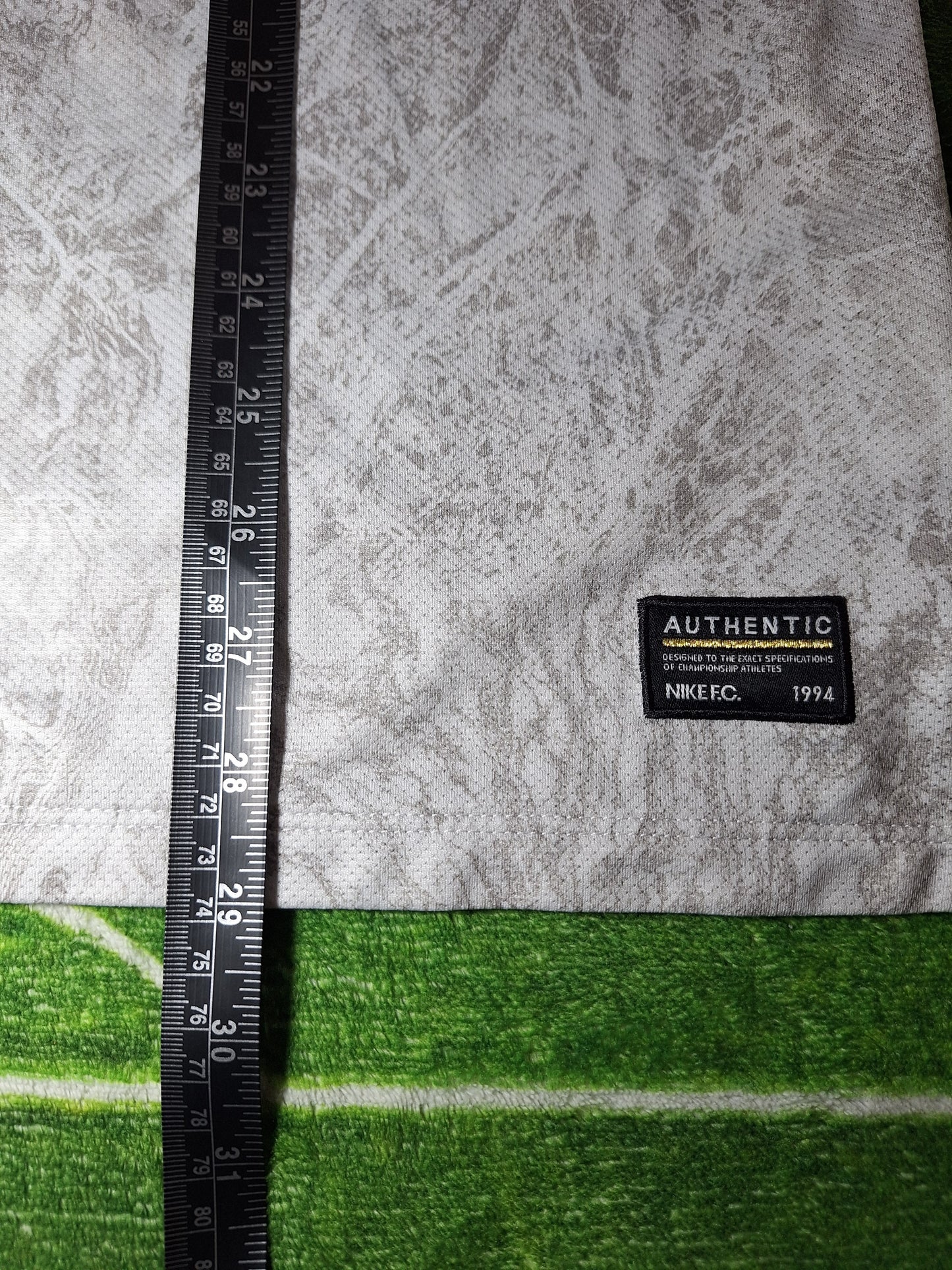 Marble white/gold Nike FC shirt 2018, M
