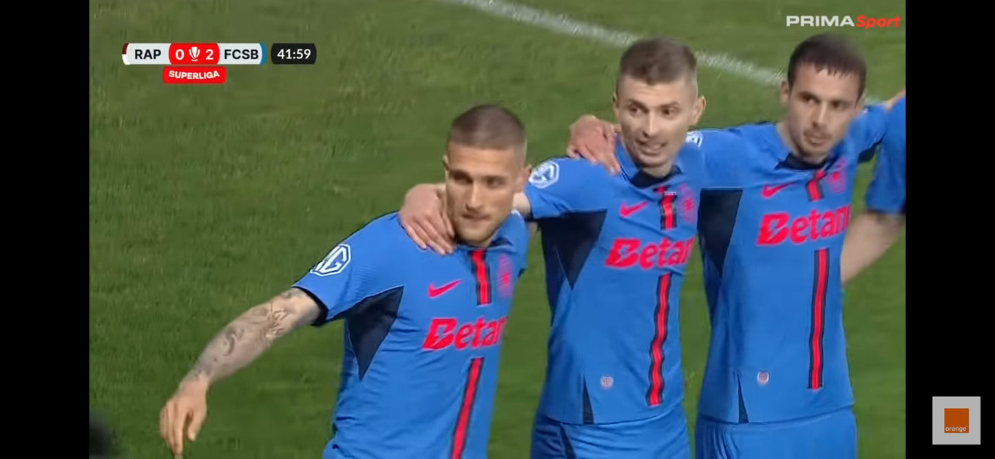 Tricou fotbal de joc FCSB, Tănase 7, S