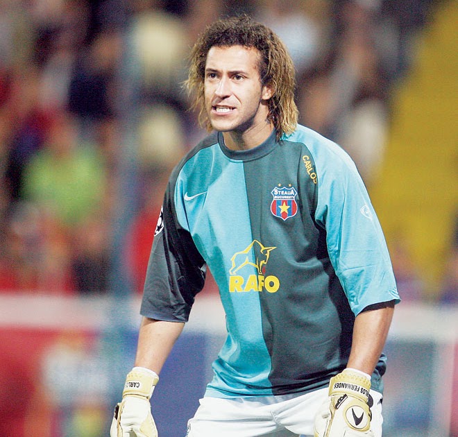 Tricou fotbal Steaua 2006, Carlos 13, L