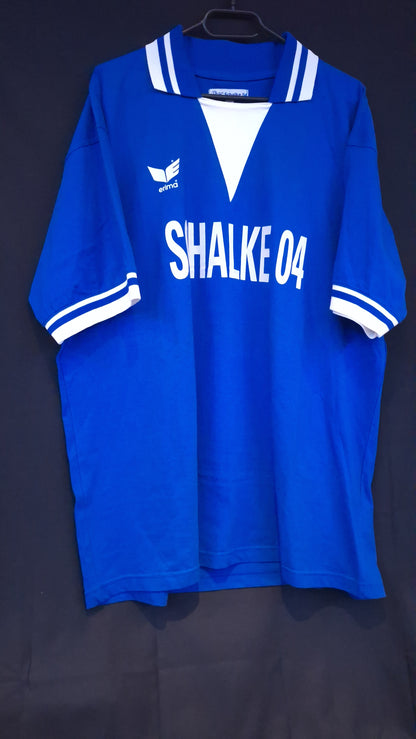 Tricou fotbal retro Schalke 04, XXL