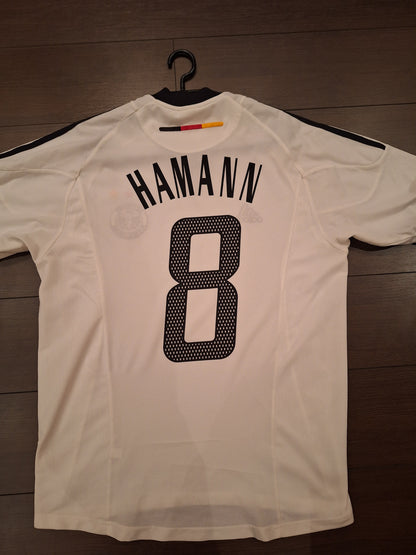 Tricou fotbal Germania 2002, Hamann 8, M