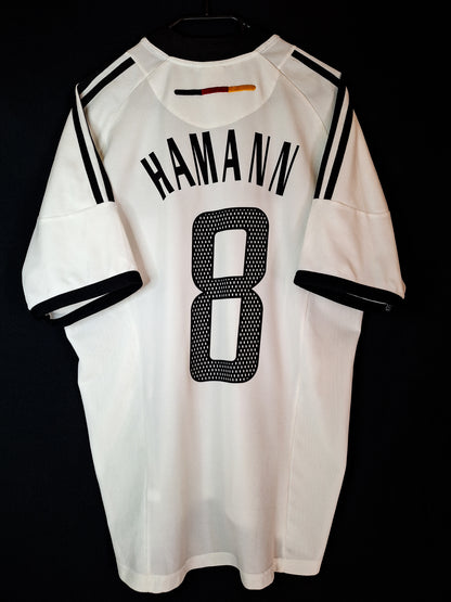 Tricou fotbal Germania 2002, Hamann 8, M
