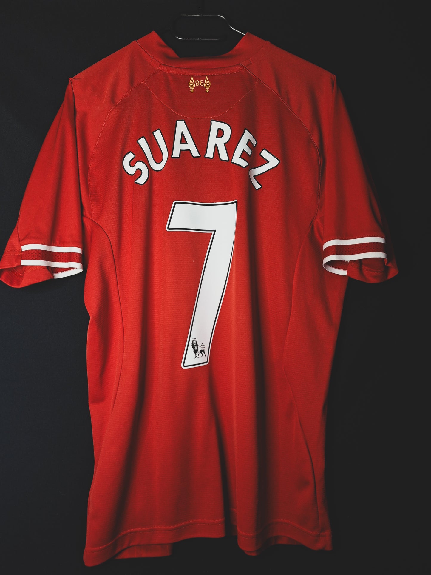 Tricou fotbal Liverpool 2013-2014, Suarez 7, L