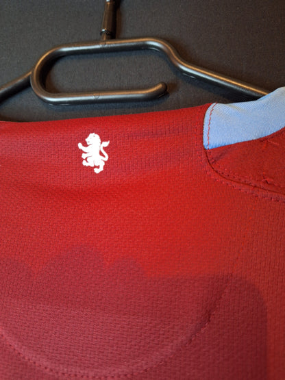 Tricou fotbal Aston Villa 2007-2008, player issue, Young 7, M