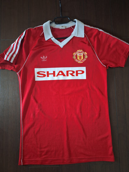 Tricou fotbal retro concept, Manchester United, L