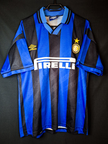 Tricou fotbal Inter Milan 1995-1996, M