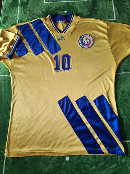 Tricou fotbal România 1993, Hagi 10, L