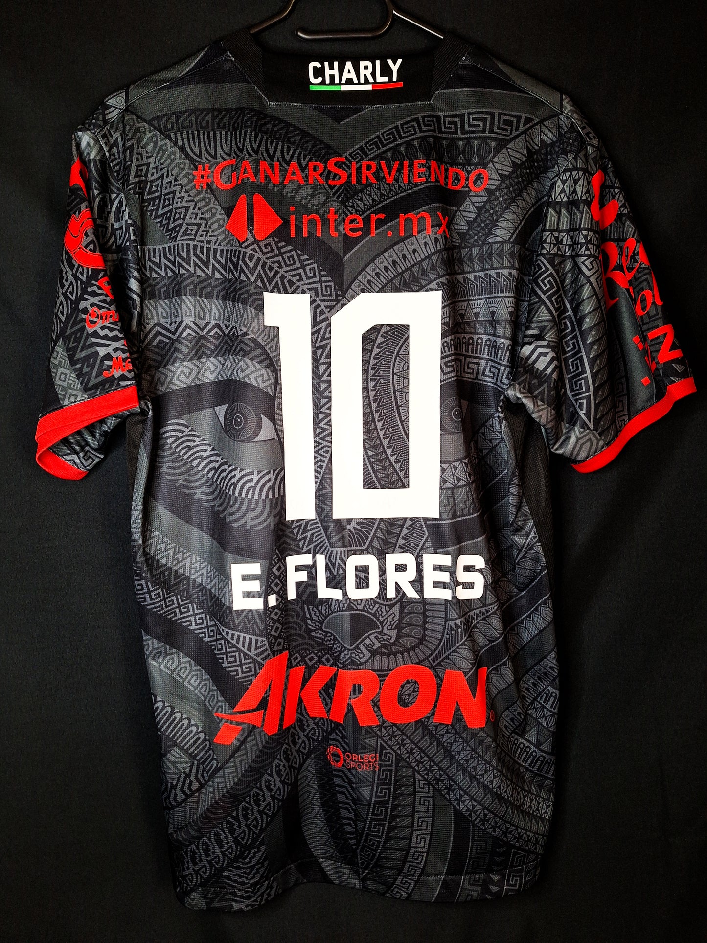 Tricou fotbal Atlas 2022-2023, E. Flores 10, M