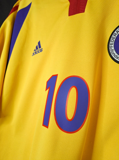 Tricou fotbal România 2000, Hagi 10, L/XL