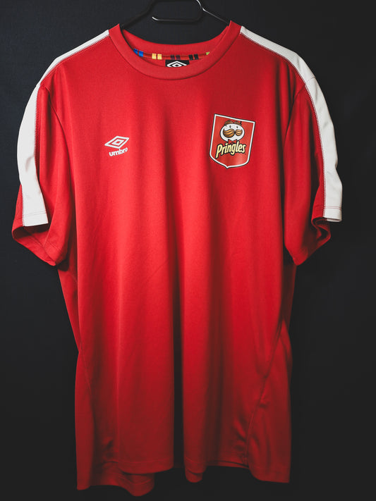 Tricou fotbal Umbro Pringles L/XL