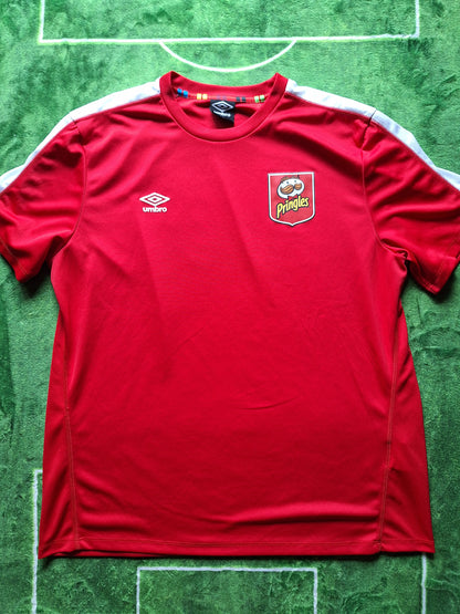 Tricou fotbal Umbro Pringles L/XL