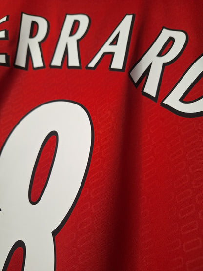 Tricou fotbal Liverpool 2005, Gerrard 8, XL