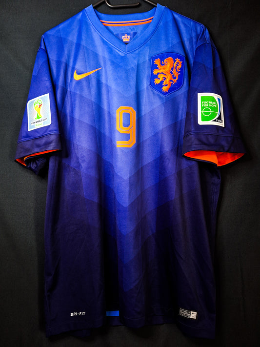 Tricou fotbal Olanda 2014, Van Persie 9, XL