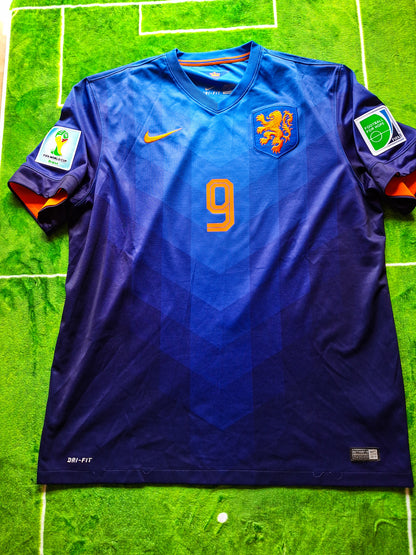 Tricou fotbal Olanda 2014, Van Persie 9, XL