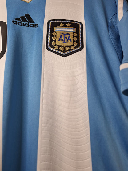 Tricou fotbal Argentina 2011-2013, Messi 10, XL