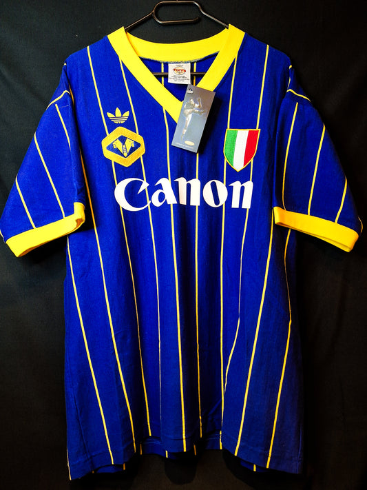 Tricou fotbal retro Verona 1985, L/XL