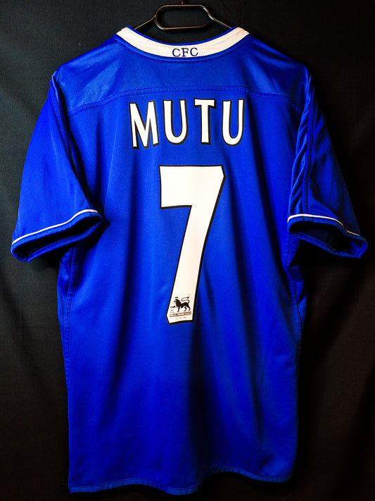 Tricou fotbal Chelsea 2003, Mutu 7, M