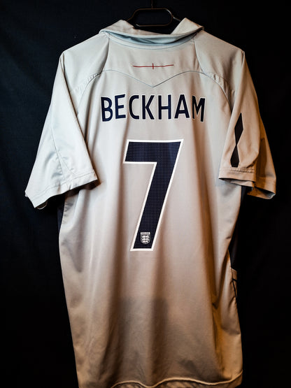 Tricou fotbal de antrenament Anglia, Beckham 7, L