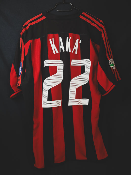 Tricou fotbal AC Milan 2003-2004, Kaka 22, L