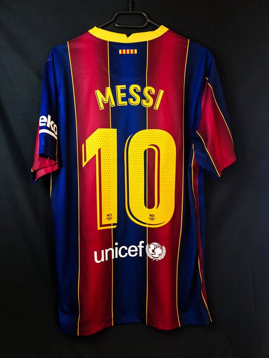 Tricou fotbal Barcelona 2020-2021, Messi 10, L