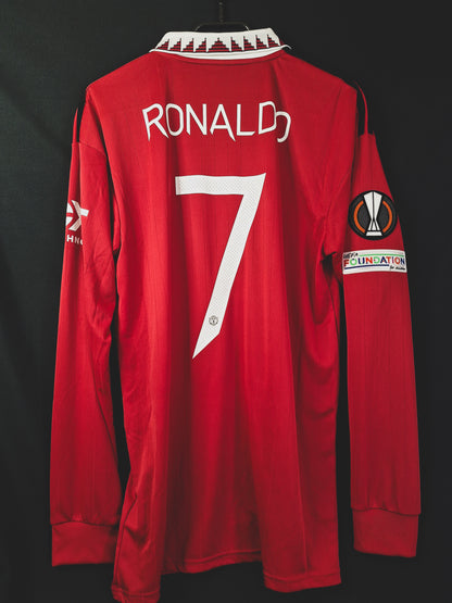Tricou fotbal Manchester United 2022-2023, Ronaldo 7, M
