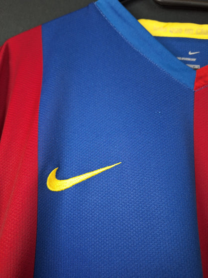Tricou fotbal Barcelona 2006-2007, Ronaldinho 10, L