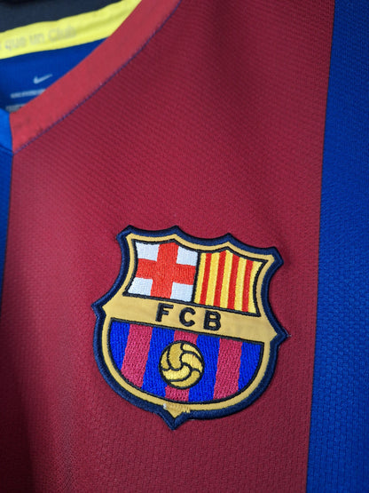Tricou fotbal Barcelona 2006-2007, Ronaldinho 10, L