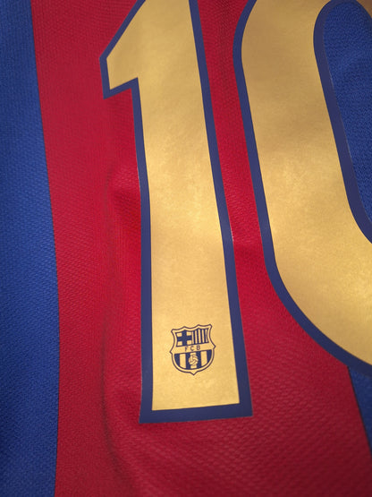 Tricou fotbal Barcelona 2006-2007, Ronaldinho 10, L