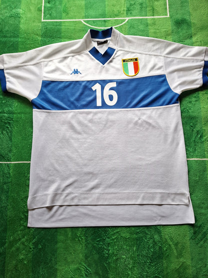 Tricou fotbal Italia 1999, Totti 16, XL