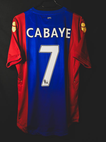 Tricou fotbal Crystal Palace 2016-2017, Cabaye 7, M/L