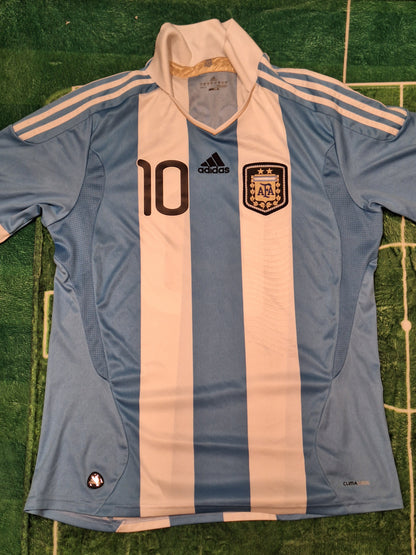 Tricou fotbal Argentina 2011-2013, Messi 10, XL
