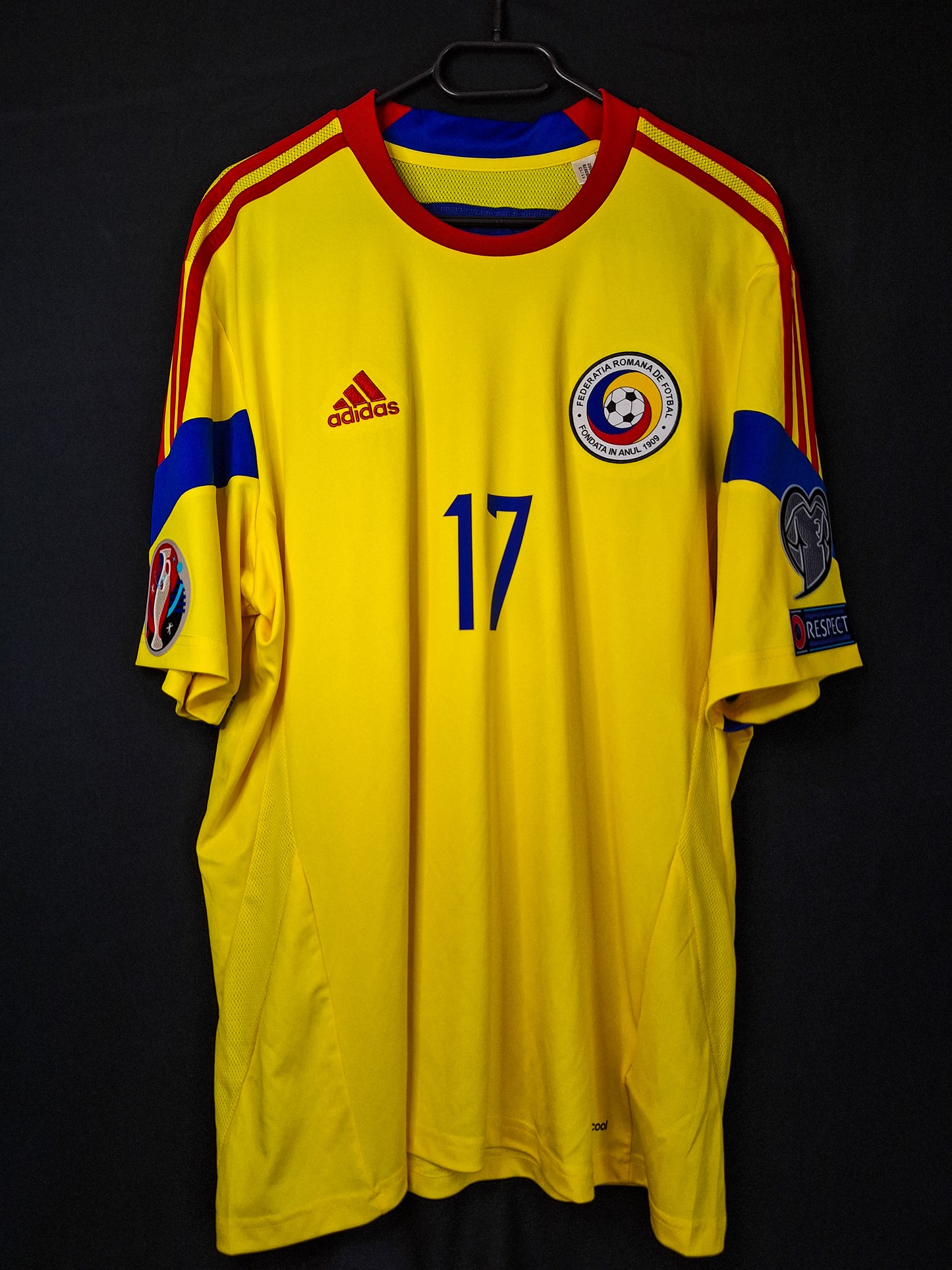 Tricou fotbal Romania 2014, Sânmărtean 17, XL