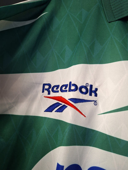 Tricou fotbal retro Palmeiras nr 9, L